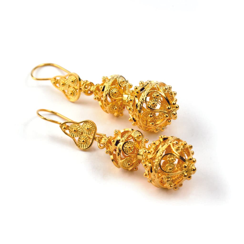 Naušnice "Luster 2 glave"